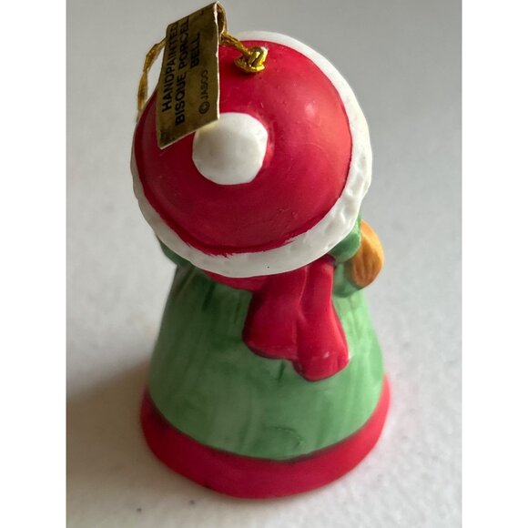 Set Of 3 Vintage Jasco Hand Painted Christmas Caroler Ornaments - Picture 7 of 8